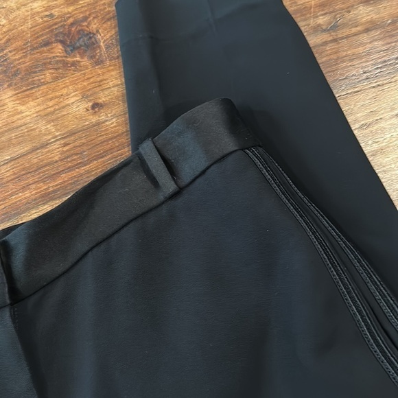 Rag & Bone Black Tuxedo Style Ankle Trouser Pants Sz4 - Picture 13 of 13